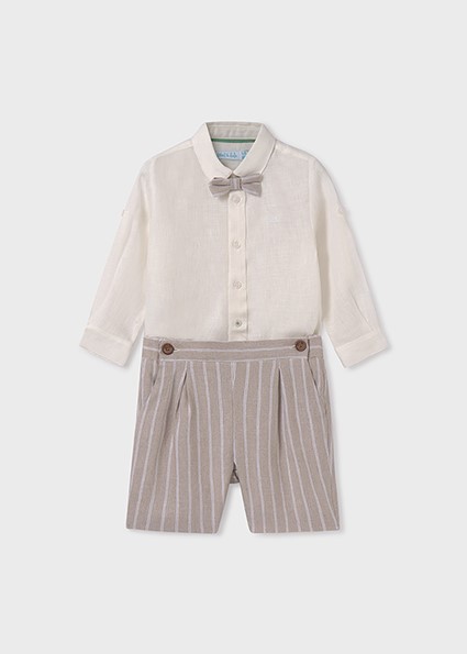 Compl.camicia papillon bermud