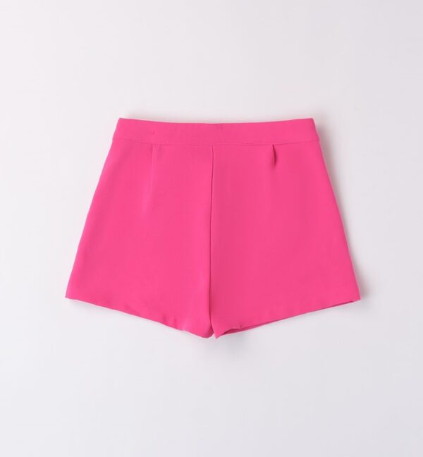 Pantalone tessuto navetta corto
