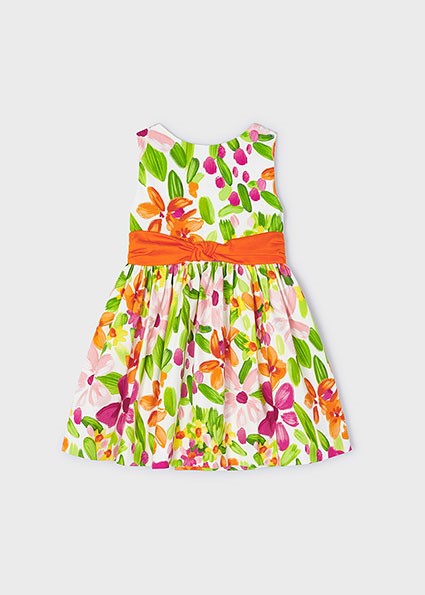 Vestito saten stampato
