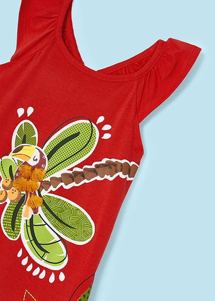 Vestito serigrafia