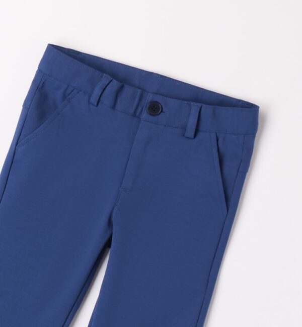 Pantalone maglia tagliata lungo