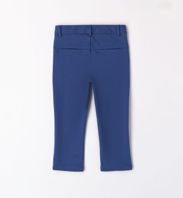 Pantalone maglia tagliata lungo