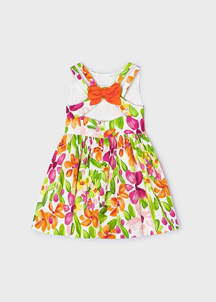 Vestito saten stampato
