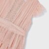 Vestito tulle plissettato