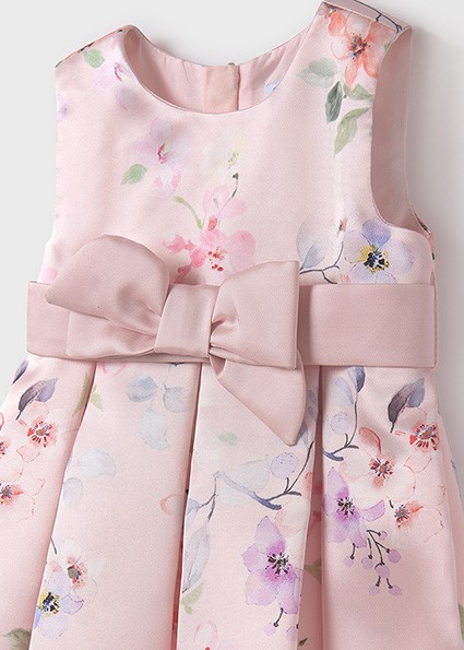 Vestito mikado stampato