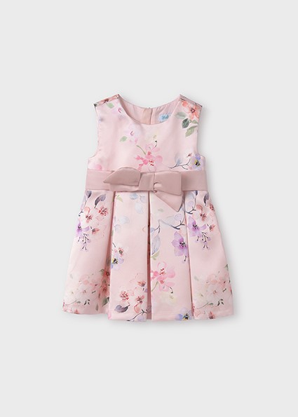 Vestito mikado stampato