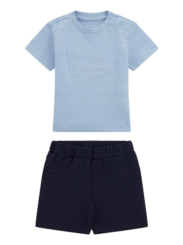 Set t-shirt+terry shorts_cere