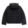 Hooded ls padded puffer w/zip