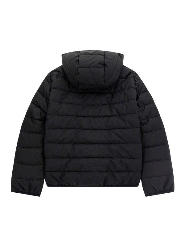 Hooded ls padded puffer w/zip