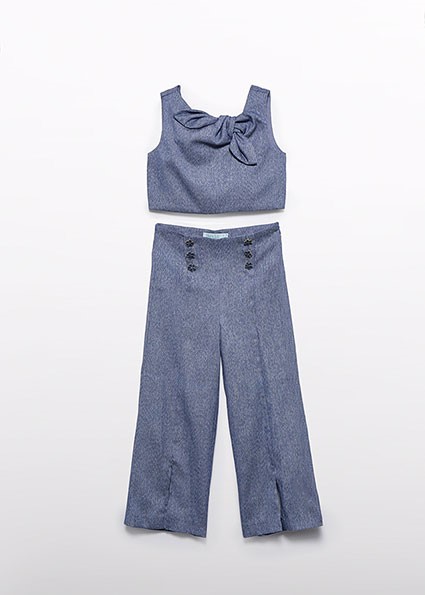 Compl. pantalone lungo fiocco