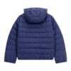 Hooded ls padded puffer w/zip