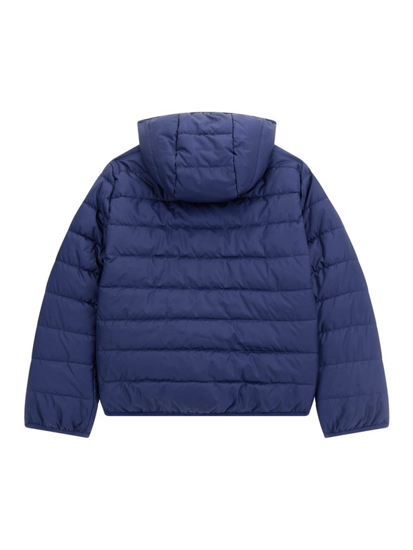 Hooded ls padded puffer w/zip