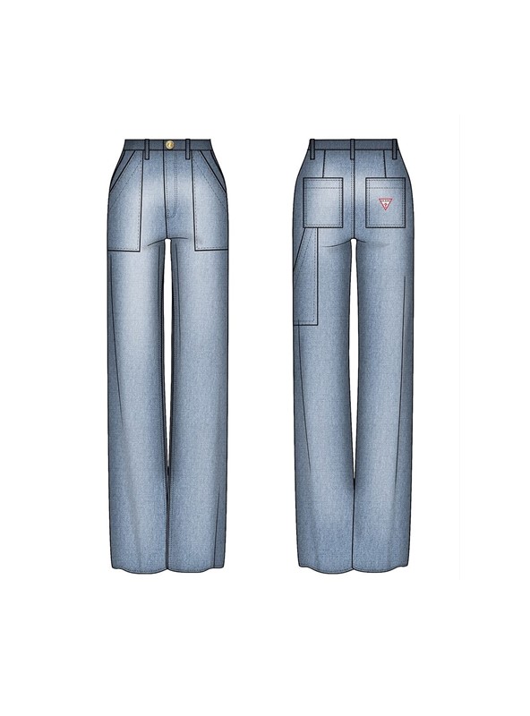 Tencel 90s carpenter fit pants