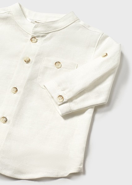 Camicia m/l collo coreano