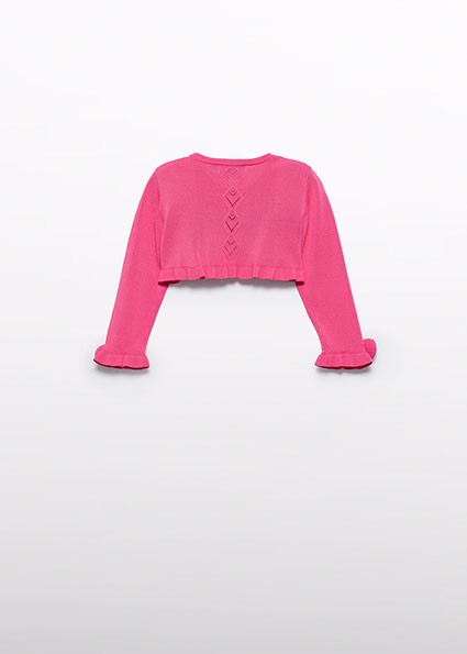 Cardigan tricot traforat schi