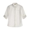 Str. poplin adj. ls shirt