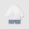 Compl. pantalone corto gilet