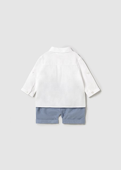 Compl. pantalone corto gilet