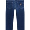 Str denim skinny pants w/sequi