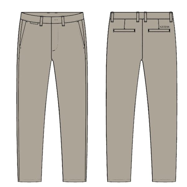 Sateen chino pants_minime