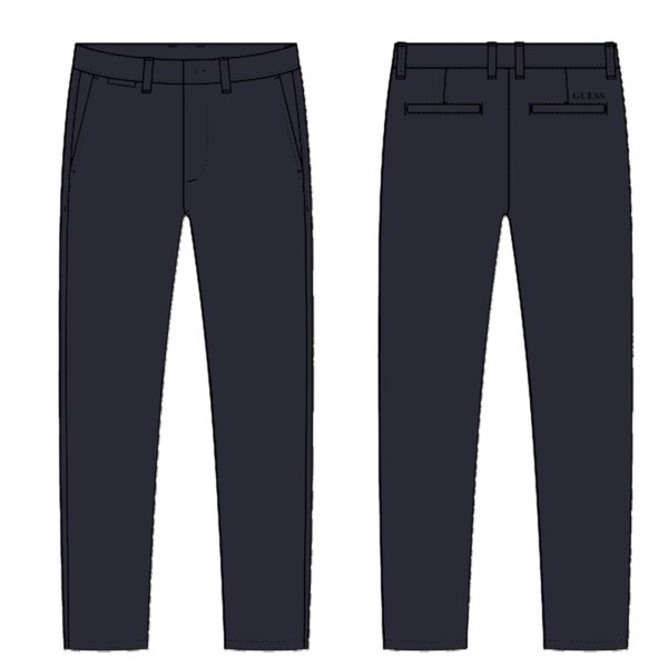 Sateen chino pants_minime