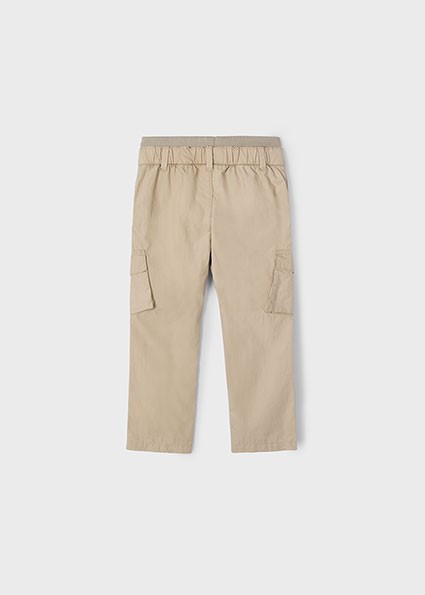 Pantalone cargo con patente