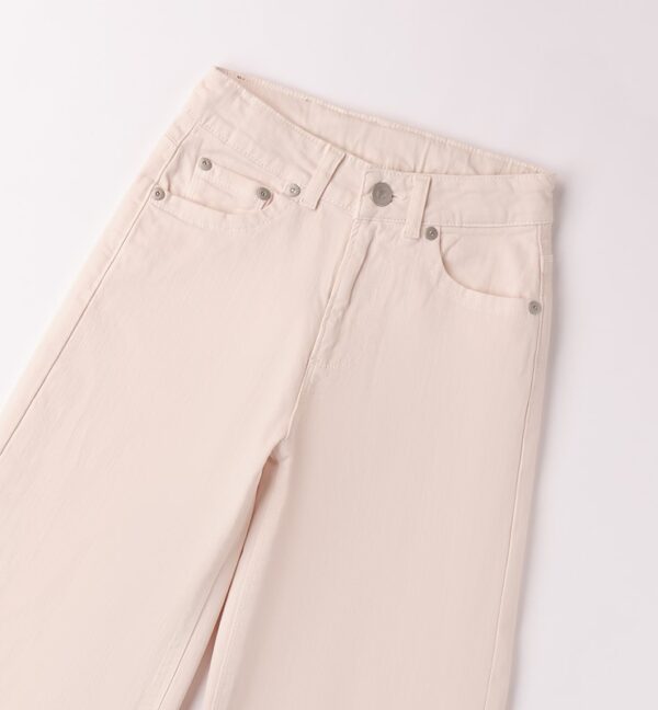 Pantalone tessuto navetta lungo