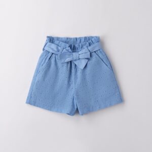 Pantalone tessuto navetta corto