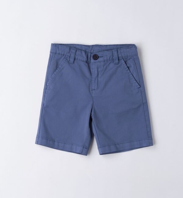 Pantalone tessuto navetta corto