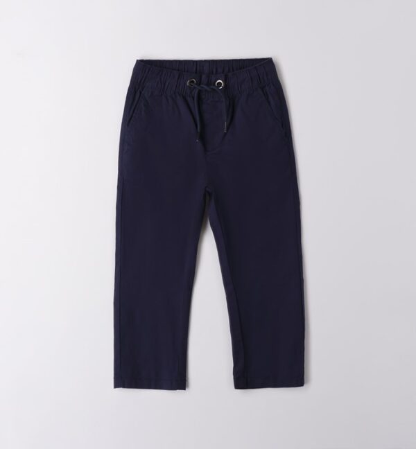 Pantalone tessuto navetta lungo
