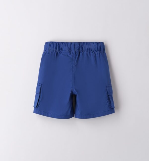 Pantalone tessuto navetta corto