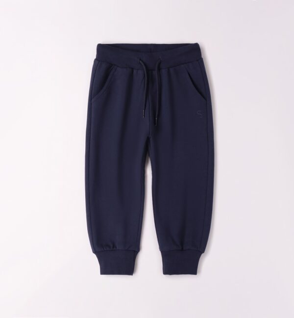 Pantalone maglia tagliata lungo