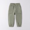 Pantalone tessuto navetta lungo