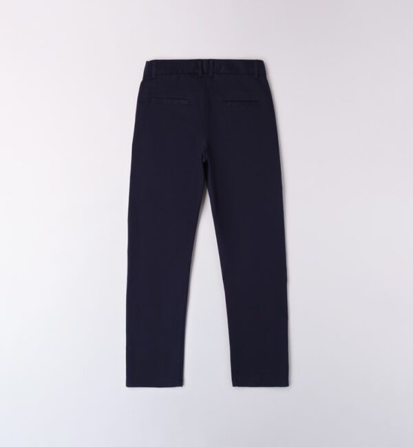 Pantalone tessuto navetta lungo