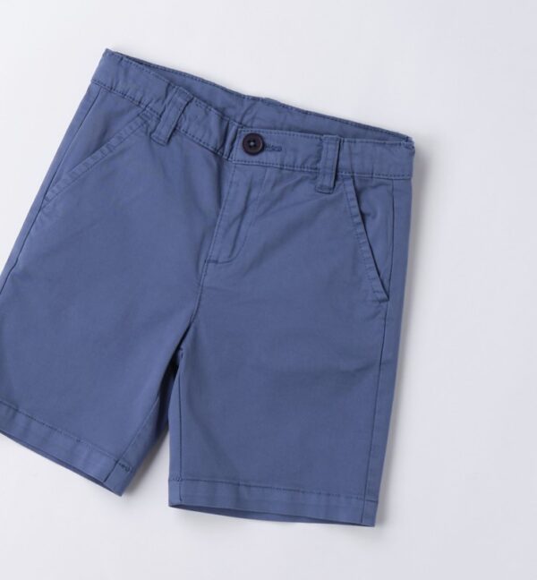 Pantalone tessuto navetta corto