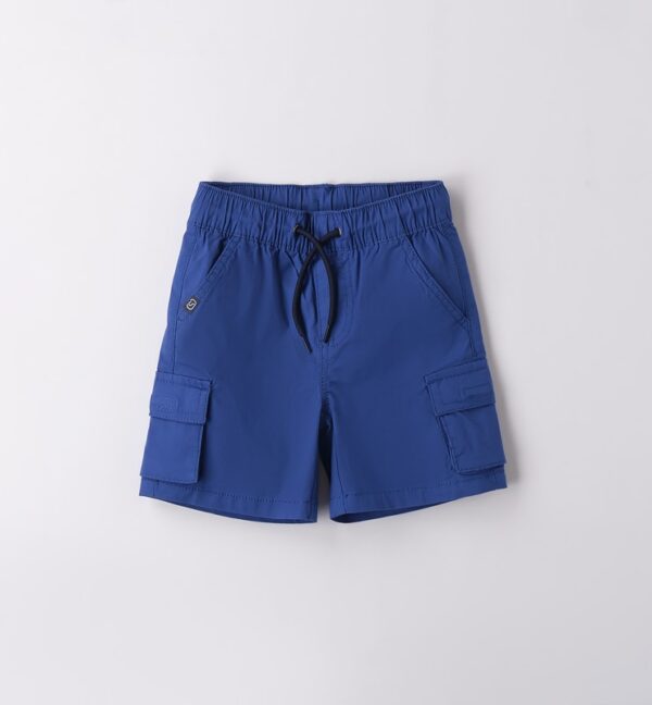 Pantalone tessuto navetta corto