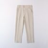 Pantalone tessuto navetta lungo