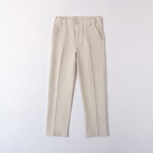 Pantalone tessuto navetta lungo