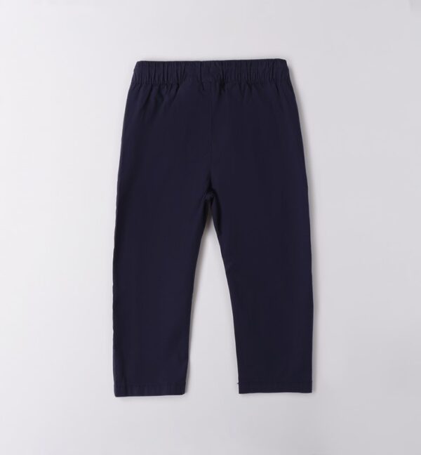 Pantalone tessuto navetta lungo