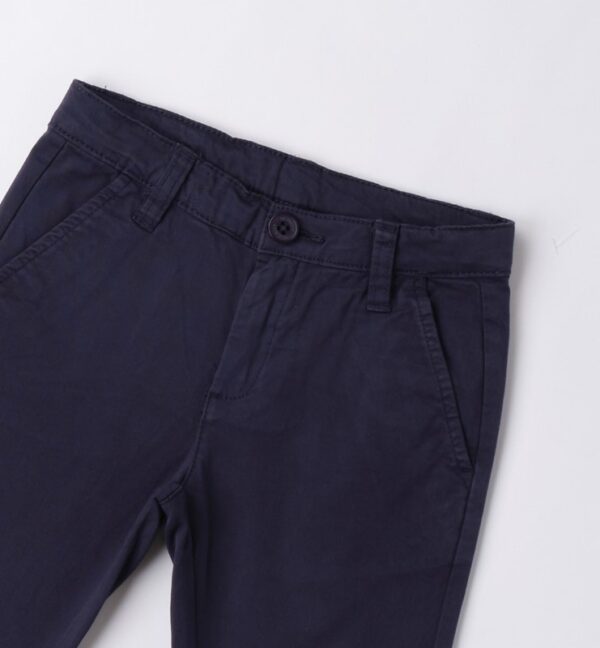 Pantalone tessuto navetta lungo