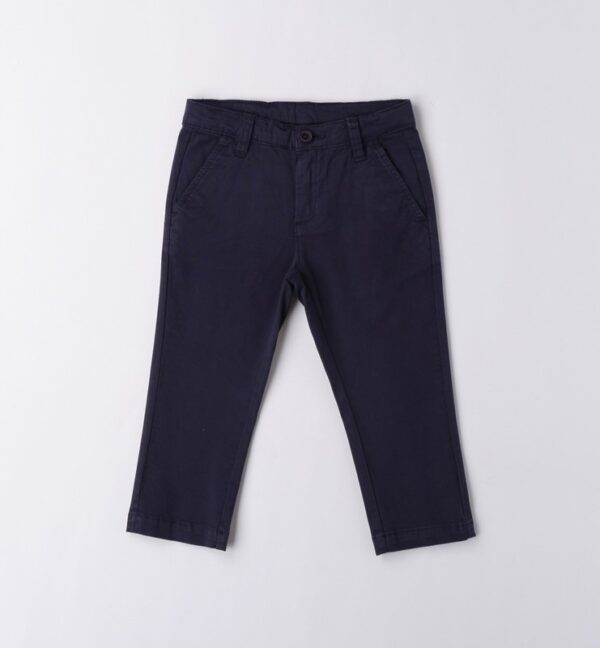 Pantalone tessuto navetta lungo