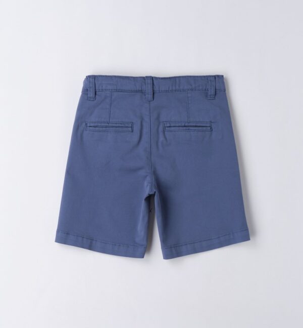 Pantalone tessuto navetta corto