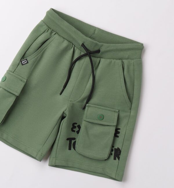 Pantalone maglia tagliata corto