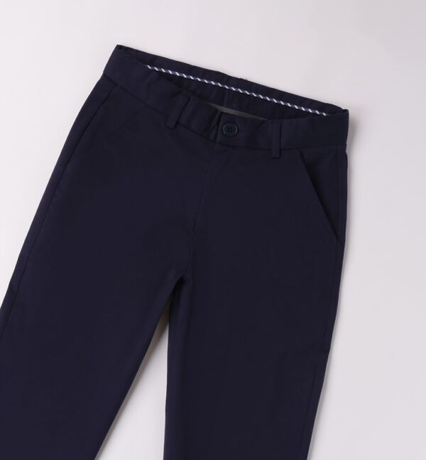 Pantalone tessuto navetta lungo
