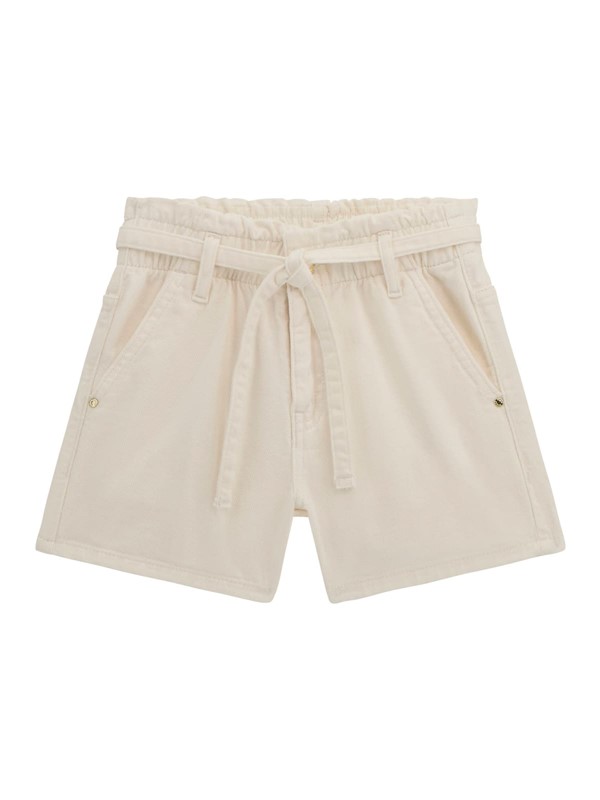 Rigid bull denim shorts