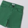Pantalone tessuto navetta corto