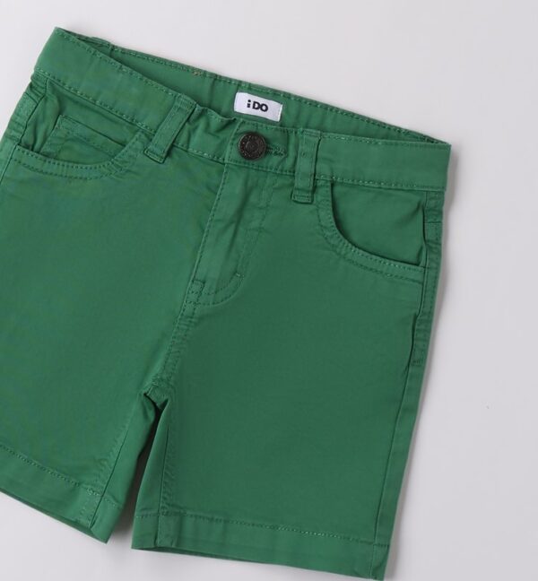 Pantalone tessuto navetta corto