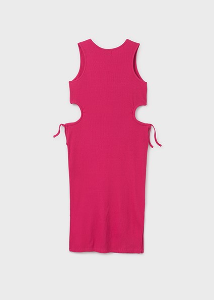 Vestito midi costine