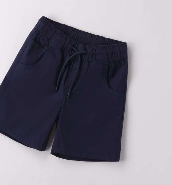 Pantalone tessuto navetta corto
