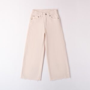 Pantalone tessuto navetta lungo
